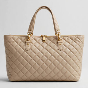 Luxury handbag stand-in photo