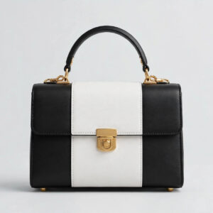 Luxury handbag stand-in photo