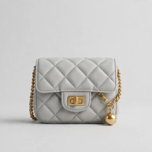 Luxury handbag stand-in photo
